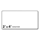 PRES-a-ply® Labels, Laser Printers, 2 x 4, White, 10/Sheet, 250 Sheets/Box (AVE30609) Box of 2500
