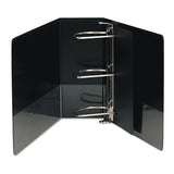 Samsill® Nonstick D-Ring View Binder, 3 Rings, 5" Capacity, 11 x 8.5, Black (SAM16400) Each