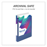 Samsill® Durable D-Ring View Binders, 3 Rings, 1" Capacity, 11 x 8.5, Black/Blue/Green/Red, 4/Pack (SAMMP46409) Pack of 4