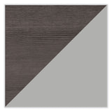 Alera® Modern Teacher Series Pedestal Desk, Left-Side Pedestal: Box/Box/File, 60" x 24" x 28.75", Charcoal Woodgrain/Gray (ALEMSD6024CH) Each