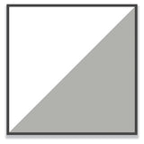 Alera® Modern Teacher Series Pedestal Desk, Left-Side Pedestal: Box/Box/File, 60" x 24" x 28.75", White/Silver (ALEMSD6024WH) Each