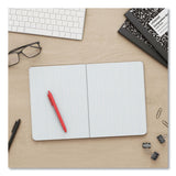 Universal® Quad Rule Composition Book, Quadrille Rule (4 sq/in), Black Marble Cover, (100) 9.75 x 7.5 Sheets (UNV20950) Each