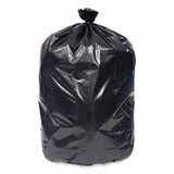 Pitt Plastics Eco Strong Plus Can Liners, 60 gal, 1.35 mil, 38 x 58, Black, 100/Carton (PITPCRL3858SHK) Case of 100