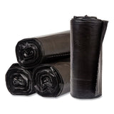 Pitt Plastics Eco Strong Plus Can Liners, 60 gal, 1.35 mil, 38 x 58, Black, 100/Carton (PITPCRL3858SHK) Case of 100