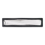 deflecto® Register Nets, 4 x 12 x 0.1, Black (DEFRFN124) Each