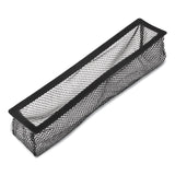 deflecto® Register Nets, 4 x 12 x 0.1, Black (DEFRFN124) Each
