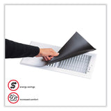 deflecto® Magnetic Vent Covers, 8 x 15 x 0.12, White, 3/Pack (DEFMVCX815) Pack of 3