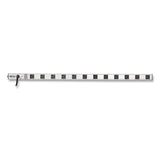 Tripp Lite Vertical Power Strip, 12 Outlets, 15 ft Cord, Silver (TRPPS3612) Each