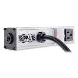 Tripp Lite Vertical Power Strip, 16 Outlets, 15 ft Cord, Silver (TRPPS4816) Each