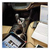 Tripp Lite PowerVerter Ultra-Compact Car Inverter, 200 W, Two AC Outlets/Two USB Ports (TRPPV200CUSB) Each