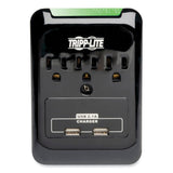 Tripp Lite Protect It! Surge Protector, 3 AC Outlets/2 USB Ports, 540 J, Black (TRPSK30USB) Each