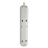 Tripp Lite Protect It! Surge Protector, 7 AC Outlets, 6 ft Cord, 1,080 J, Light Gray (TRPSTRIKER) Each