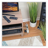 Tripp Lite Protect It! Surge Protector, 7 AC Outlets, 15 ft Cord, 2,520 J, Light Gray (TRPSUPER7TEL15) Each