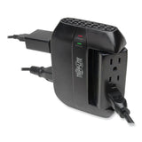 Tripp Lite Protect It! Surge Protector, 6 AC Outlets, 1,500 J, Black (TRPSWIVEL6) Each