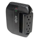 Tripp Lite Protect It! Surge Protector, 6 AC Outlets, 1,500 J, Black (TRPSWIVEL6) Each