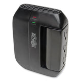 Tripp Lite Protect It! Surge Protector, 6 AC Outlets, 1,500 J, Black (TRPSWIVEL6) Each