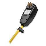 Tripp Lite Power It! Safety Power Strip with GFCI Plug, 8 Outlets, 12 ft Cord, Yellow/Black (TRPTLM812GF) Each