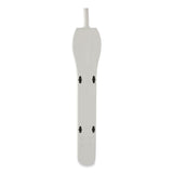 Tripp Lite Protect It! Home Computer Surge Protector, 6 AC Outlets, 2 ft Cord, 180 J, Light Gray (TRPTLP602) Each