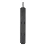 Tripp Lite Protect It! Surge Protector, 6 AC Outlets/2 USB Ports, 6 ft Cord, 990 J, Black (TRPTLP606USBB) Each