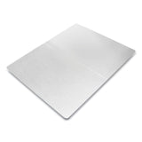 Floortex® Ecotex Polypropylene Anti-Slip Foldable Chair Mat for Hard Floors, 35 x 46, Translucent (FLRNCMFLLAC0002) Each