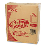 Kari-Out® Kraft Paper Bags, 8" x 5" x 11", Kraft, 250/Carton (KOT1200050) Case of 250