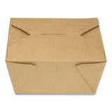 GEN Reclosable Kraft Take-Out Box, 30 oz, Paper, 450/Carton (GENPAPERBOX1) Case of 450