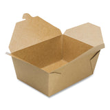 GEN Reclosable Kraft Take-Out Box, 110 oz, Paper, 160/Carton (GENPAPERBOX4) Case of 160