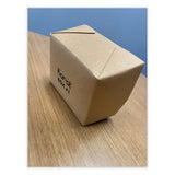GEN Reclosable Kraft Take-Out Box, 30 oz, Paper, 450/Carton (GENPAPERBOX1) Case of 450