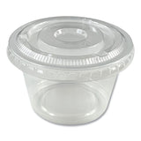 Boardwalk® Souffle/Portion Cups, 4 oz, Polypropylene, Translucent, 2,500/Carton (BWKPRTN4TS) Case of 2500