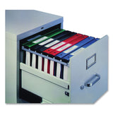 Avery® Hanging Storage Flexible Non-View Binder with Round Rings, 3 Rings, 1" Capacity, 11 x 8.5, Green (AVE14802) Each