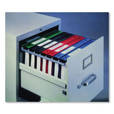 Avery® Hanging Storage Flexible Non-View Binder with Round Rings, 3 Rings, 1" Capacity, 11 x 8.5, Black (AVE14801) Each