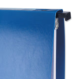 Avery® Hanging Storage Flexible Non-View Binder with Round Rings, 3 Rings, 1" Capacity, 11 x 8.5, Blue (AVE14800) Each