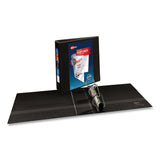 Avery® Heavy-Duty Non Stick View Binder with DuraHinge and Slant Rings, 3 Rings, 3" Capacity, 11 x 8.5, Black, (5600) (AVE05600) Each