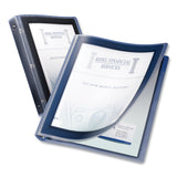 Avery® Flexi-View Binder with Round Rings, 3 Rings, 1" Capacity, 11 x 8.5, Black (AVE17686) Each