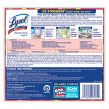 LYSOL® Brand Disinfecting Wipes, 1-Ply, 7 x 7.25, Mango and Hibiscus, White, 80 Wipes/Canister, 6 Canisters/Carton (RAC97181) Case of 6
