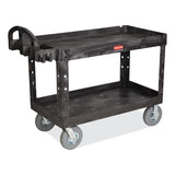 Rubbermaid® Commercial Heavy-Duty Platform Truck Cart, 1,200 lb Capacity, 24 x 48 Platform, Black (RCP443610BLA) Each
