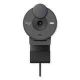 Logitech® Brio 305 Web Camera, 1920 pixels x 1080 pixels, 2 Mpixels, Graphite (LOG960001414) Each
