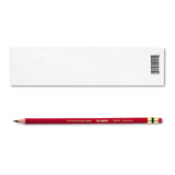 Prismacolor® Col-Erase Pencil with Eraser, 0.7 mm, 2B, Carmine Red Lead, Carmine Red Barrel, Dozen (SAN20045) Dozen