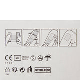 Cosmopor® Steril Island Dressing 4 X 4 Inch Square Sterile Water Resistant Backing (902132_BX) 25/BX