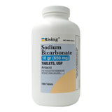 Rising Pharmaceuticals Sodium Bicarbonate 650 mg Tablet 1,000 Tablets (1171950_BT) 1/BT