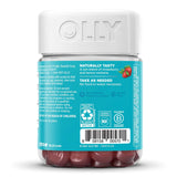 OLLY® Goodbye Stress® Dietary Supplement GABA / L-Theanine / Lemon Balm Extract 100 mg - 50 mg - 75 mg Strength Gummy 42 per Bottle Berry Verbena Flavor (1228393_BT) 1/BT