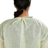 McKesson Protective Procedure Gown X-Large Yellow NonSterile AAMI Level 2 Disposable (1247994_CS) 100/CS