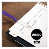 ACCO Paper Clips, Jumbo, Smooth, Silver, 100 Clips/Box, 10 Boxes/Pack (ACC72580) 10 Boxes of 100