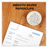 ACCO Paper Clips, Jumbo, Smooth, Silver, 100 Clips/Box, 10 Boxes/Pack (ACC72580) 10 Boxes of 100