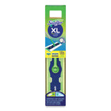 Swiffer® Sweeper Mop, 16.5 x 9 White Cloth Head, 46" Green/Silver Aluminum/Plastic Handle (PGC01096) Each