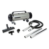 MetroVac Metropolitan Professionals Canister Vacuum, 11.25 A Current, Black, Ships in 1-3 Business Days (MEV104577942) Each