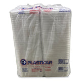 GEN Meat Trays, #4S, 9.5 x 7.25 x 0.5, White, 500/Carton (GEN4SWH) Case of 500