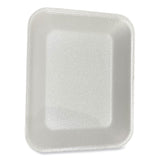 GEN Meat Trays, #8P, 10.8 x 8.82 x 1.5, White, 200/Carton (GEN8PWH) Case of 200