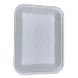 GEN Meat Trays, #4D, 9.47 x 7.12 x 1.32, White, 500/Carton (GEN4DWH) Case of 500