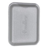 GEN Meat Trays, #4S, 9.5 x 7.25 x 0.5, White, 500/Carton (GEN4SWH) Case of 500
